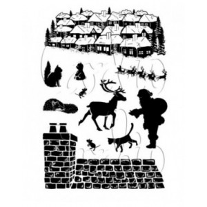 Card-io - Up on The Roof Clear Stamp Set - CCSTUPO-01