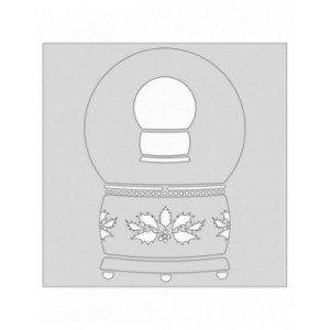 Card-io - Snow Globe MajeMask Stencil - STSN-01