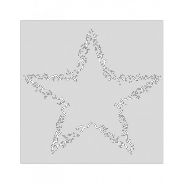 Card-io - Twiggy Star MajeMask Stencil - STTW-01