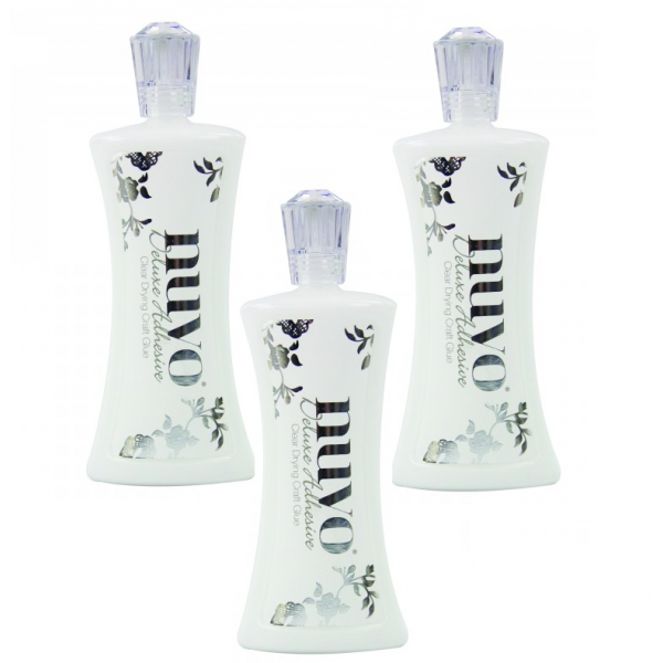 Nuvo - Deluxe Adhesive 120ml (Pack of 3) - 201n-3