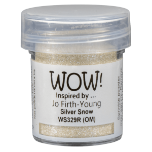 WOW! - Embossing Glitter - Silver Snow*Jo Firth-Young* - WS329